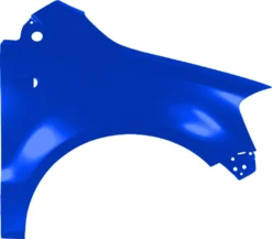 Volkswagen Kotflügel Vw Fox Ll5M Rechts Blau 2005-2011 Vorderseite Lackiert Neu