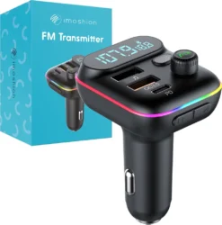 IMoshion FM Transmitter USB-C & Quick Charge - Schwarz