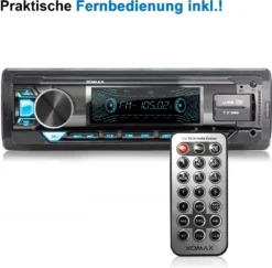 XOMAX XM-R281 Autoradio Mit Bluetooth Freisprecheinrichtung, USB Mit Ladefunktion, SD, AUX IN, 1 DIN -Volkswagen Kenwood Verkaufe b195f7c67ac5755282c311a812b34fd9
