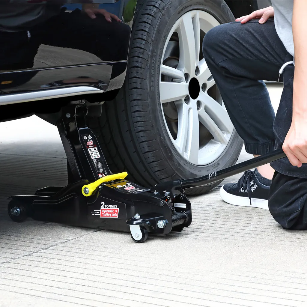 Deuba Reifenwechselset Hydraulischer Wagenheber 2t Inkl. Gummiauflage + Drehmomentschlüssel 6tlg. 1/2' 40-210Nm + Koffer 3 Deuba Reifenwechselset Hydraulischer Wagenheber 2t Inkl. Gummiauflage + Drehmomentschlüssel 6tlg. 1/2' 40-210Nm + Koffer - Image 3