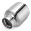 Universal 63mm Auto Auspuff Auspufftopf Endrohr Edelstahl 2.5" Inlet 4" Outlet