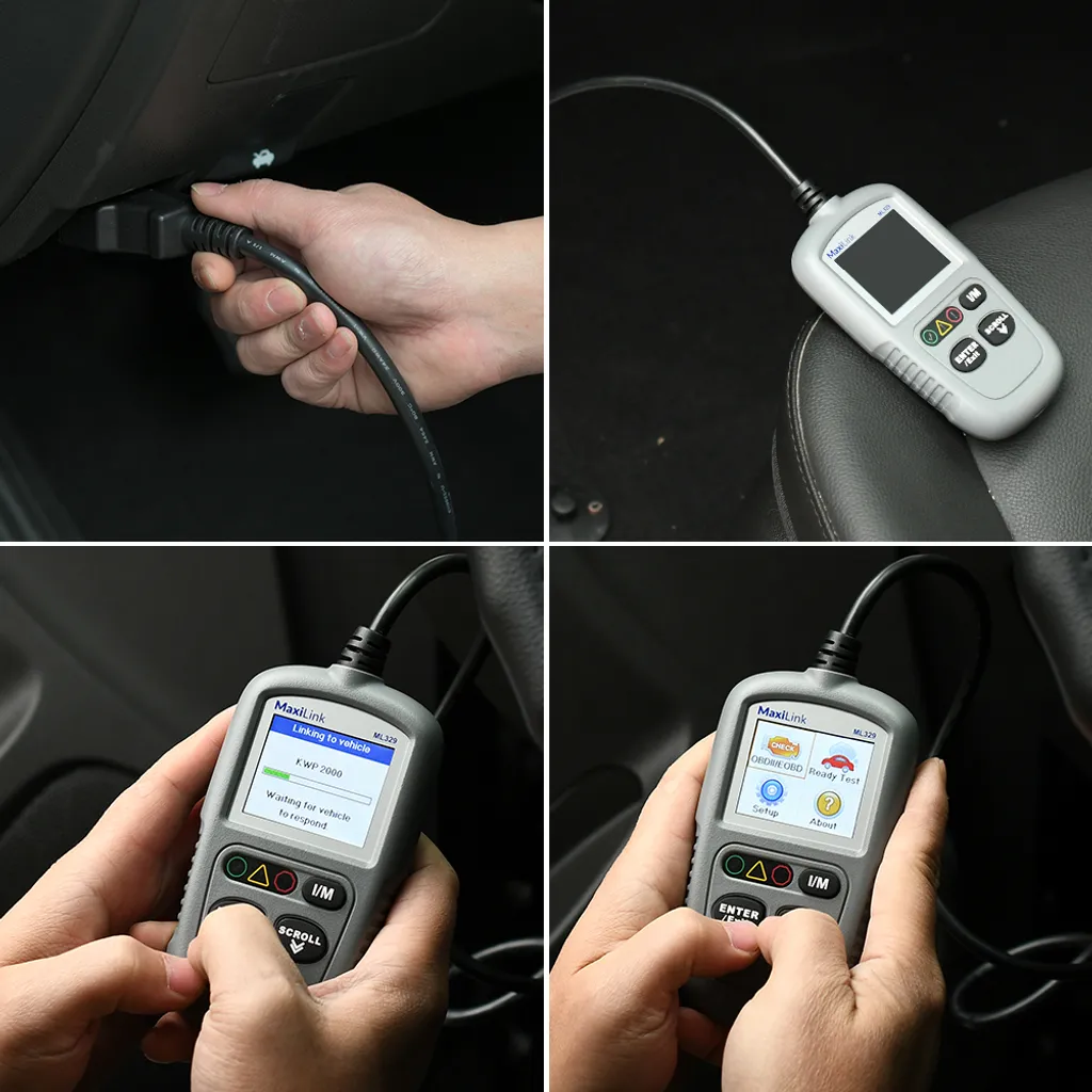 Autel ML329 OBD2 Diagnosegeräte Für VW BMW Audi Mercedes Etc, 3 Sprache (Deutsche Inkl.) Verfügbar, KFZ-Auslesegerät Software Free Update Dieselmotor Kompatibel 7 Autel ML329 OBD2 Diagnosegeräte Für VW BMW Audi Mercedes Etc, 3 Sprache (Deutsche Inkl.) Verfügbar, KFZ-Auslesegerät Software Free Update Dieselmotor Kompatibel - Image 7