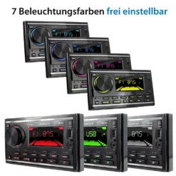 XOMAX XM-2R422 Autoradio Mit Bluetooth Freisprecheinrichtung, USB, AUX-IN, 2 DIN -Volkswagen Kenwood Verkaufe c67866e8c5962cd04ddb7a78ab952e84