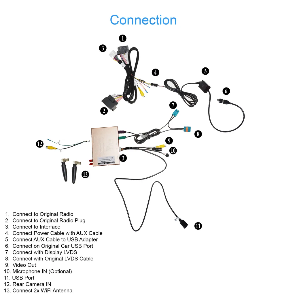 Für Mercedes - Benz W213 W222 Wireless CarPlay & AndroidAuto NTG 5.5 12,3" 6 Für Mercedes - Benz W213 W222 Wireless CarPlay & AndroidAuto NTG 5.5 12,3" - Image 6