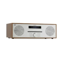 Silver Star CD-DAB 2x20W Max. Slot-In CD-Player DAB+ BT Alu Braun