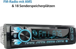XOMAX XM-R286 Autoradio Mit Bluetooth Freisprecheinrichtung, 2. USB Mit Ladefunktion, SD, AUX, MP3, 1 DIN -Volkswagen Kenwood Verkaufe ca663cfbbb5964df10bedc7ab8070dee