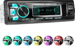 XOMAX XM-R265 Autoradio Mit Bluetooth Freisprecheinrichtung, 2. USB Mit Ladefunktion, SD, AUX, 1 DIN