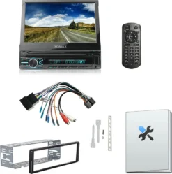 XOMAX XM-V746 Autoradio Mit 7 Zoll Touchscreen Bildschirm (ausfahrbar), Bluetooth, USB, SD, AUX, 1 DIN -Volkswagen Kenwood Verkaufe cf15a29915d4bf8bbd7083d3de6bdf4c