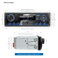 XOMAX XM-R277 Autoradio Mit Bluetooth Freisprecheinrichtung, 2. USB Mit Ladefunktion, SD, Aux In, 1 DIN -Volkswagen Kenwood Verkaufe d035ca40065ffa79a08603cca19289e5