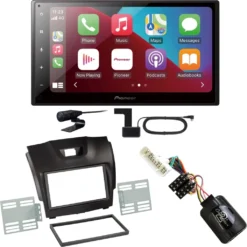 Pioneer SPH-DA160DAB CarPlay Android Auto USB MP3 Einbauset Für Isuzu D-Max 2