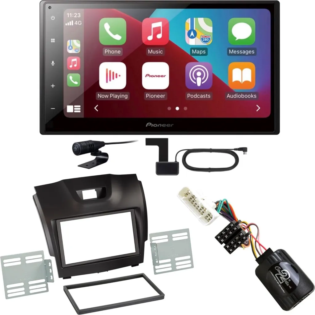 Pioneer SPH-DA160DAB CarPlay Android Auto USB MP3 Einbauset Für Isuzu D-Max 2 1 Pioneer SPH-DA160DAB CarPlay Android Auto USB MP3 Einbauset Für Isuzu D-Max 2