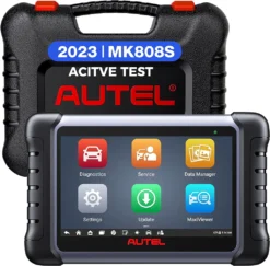 Autel MaxiCOM MK808S Scanner, 2023 Bidirektionales Tool Aktualisiert Von MaxiCheck MX808 MK808, 28+ Service, Aktiver Test, Alle Systemdiagnosen