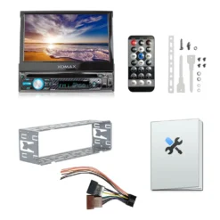 XOMAX XM-D750 Autoradio Mit 7 Zoll Touchscreen Bildschirm (ausfahrbar), DVD CD Player, Bluetooth, USB, SD, AUX, 1 DIN -Volkswagen Kenwood Verkaufe d212220d5724ab089e0693b20194cdba