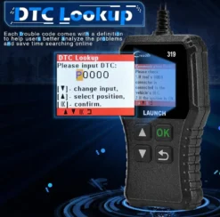 LAUNCH CR319 OBD2 Diagnosegeräte Fahrzeug Code-Scanner Fehlercodeleser Unterstützt Alle Autos Mit 16-Pin OBDII-Schnittstelle Code Lesen Und Löschen O2-Sensor/EVAP-Test -Volkswagen Kenwood Verkaufe d35425c882e6019fd29d717c2ab55d9d