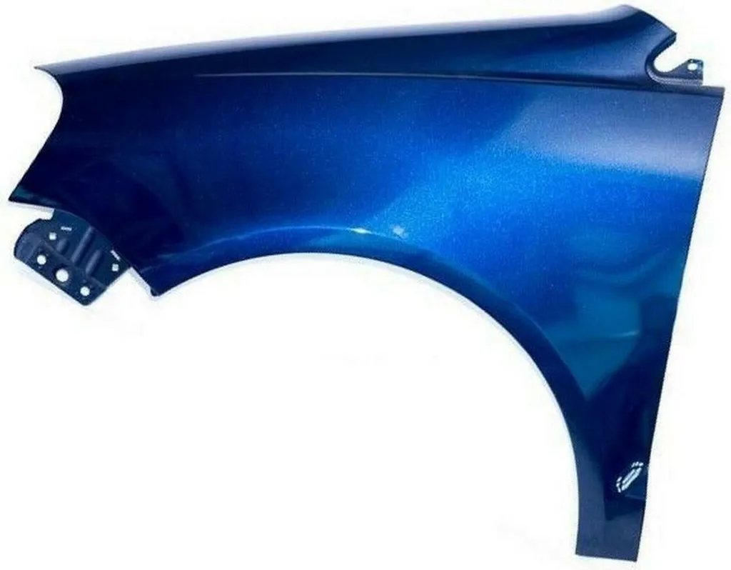 Volkswagen Kotflügel Vw Polo 9N3 Iv 4 Lift Ld5Q Links Blau 2005-2009 Vorderseite Lackiert Neu 1 Volkswagen Kotflügel Vw Polo 9N3 Iv 4 Lift Ld5Q Links Blau 2005-2009 Vorderseite Lackiert Neu