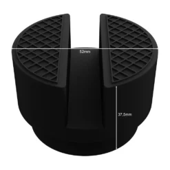 Deuba Wagenheber Gummiauflage Rutschfest Für Gängige Modelle Rangierwagenheber Hebebühne, Größe Ø/H:3er Set 52 X 37,5mm + Stahlverstärkung