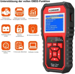 Diagnosegerät OBD2 KONNWEI Auto Diagnosegerät Universal KFZ-Fehlercode-Lesegerät OBD II/EOBD Protokolle -Volkswagen Kenwood Verkaufe d85cffb507b57dcb55ca91dcd2de6c51