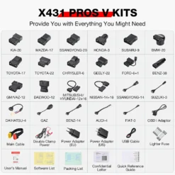 LAUNCH X431 PROS V1.0 KFZ-Diagnosescanner Bidirektionales Vollsystem-Scan-Tool Auf OE-Ebene, 31+ Services, ECU-Codierung, Aktiver Test, IMMO-Service 2 Jahre Update -Volkswagen Kenwood Verkaufe d890e1cfc3e9fac3f7fe9e5bf5f1aed6