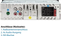 XOMAX XM-R280 Autoradio Mit Bluetooth Freisprecheinrichtung, 2. USB Mit Ladefunktion, Aux In, 1 DIN -Volkswagen Kenwood Verkaufe dbd8aeb9bc05ef1b01c1413c99a80d45