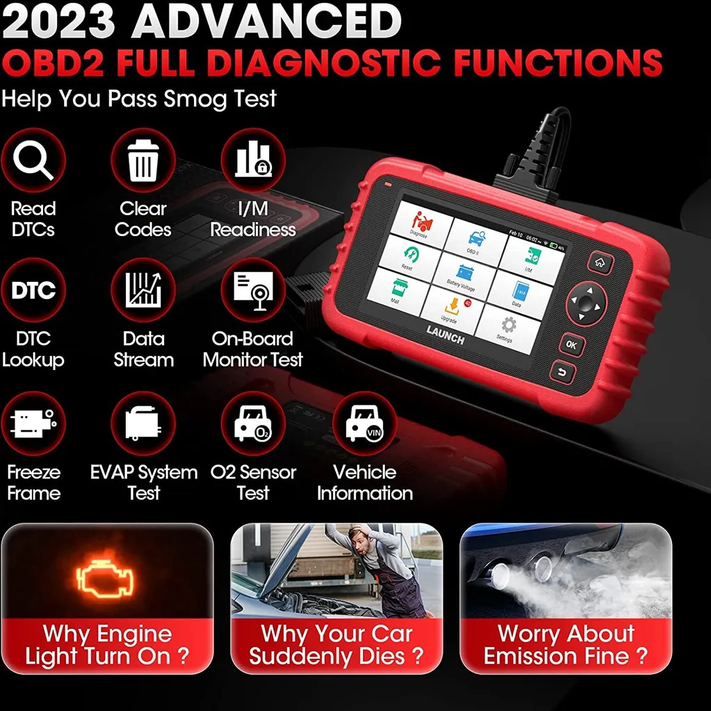 LAUNCH CRP129X Obd2 Diagnosegerät Mit 4-Systemdiagnosen(Motor SRS At/MT Und ABS) , 8 Reset-Funktionens 5 LAUNCH CRP129X Obd2 Diagnosegerät Mit 4-Systemdiagnosen(Motor SRS At/MT Und ABS) , 8 Reset-Funktionens - Image 5