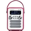 Lenco PDR-051PKWH - Tragbares DAB+ FM-Radio Mit Bluetooth® Und AUX-Eingang, Aufladbarer Batterie - Pink