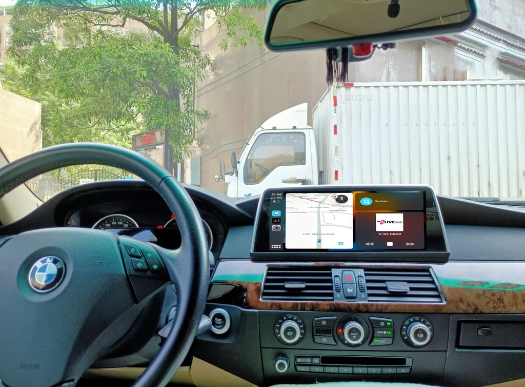 Für BMW E60 E61 CCC 10" Touchscreen Android GPS Navigation CarPlay AndroidAuto 9 Für BMW E60 E61 CCC 10" Touchscreen Android GPS Navigation CarPlay AndroidAuto - Image 9