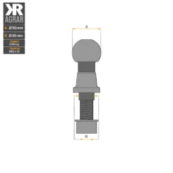Ackerschienenbolzen | Kugelkopf | 3,5 T Zulassung | -Volkswagen Kenwood Verkaufe e1626f167de548e8187aba15419dbdad