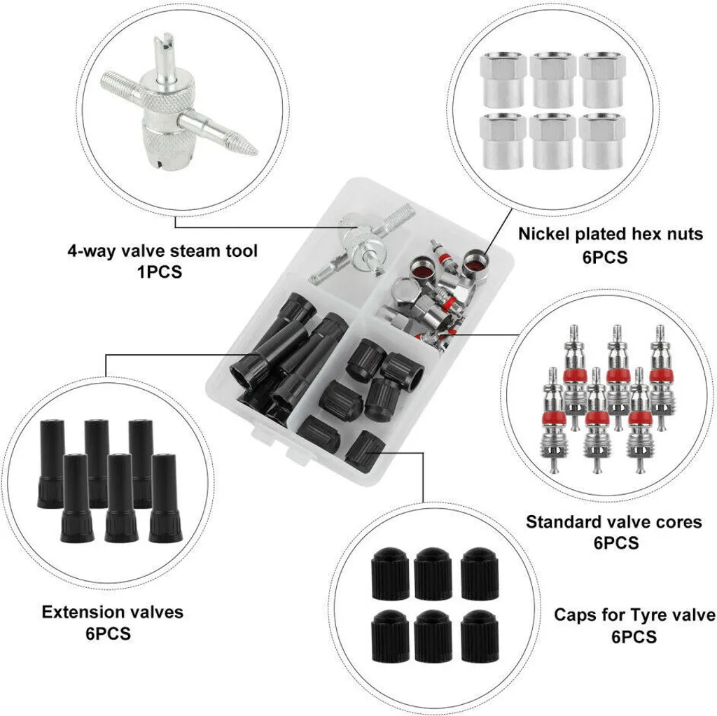 Speed 100 Tlg Autoreifen Kfz PKW Reifen Reparatur Satz Pannenset Flickzeug Flicken Neu 9 Speed 100 Tlg Autoreifen Kfz PKW Reifen Reparatur Satz Pannenset Flickzeug Flicken Neu - Image 9