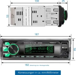 XOMAX XM-R265 Autoradio Mit Bluetooth Freisprecheinrichtung, 2. USB Mit Ladefunktion, SD, AUX, 1 DIN -Volkswagen Kenwood Verkaufe e5f8e094ad75c2e60eed190da7fa1674