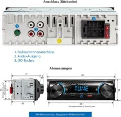 XOMAX XM-R280 Autoradio Mit Bluetooth Freisprecheinrichtung, 2. USB Mit Ladefunktion, Aux In, 1 DIN -Volkswagen Kenwood Verkaufe e67fd4ab4317e267346f27480fc4f7a8