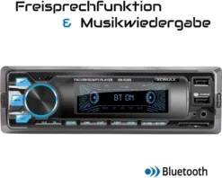XOMAX XM-R265 Autoradio Mit Bluetooth Freisprecheinrichtung, 2. USB Mit Ladefunktion, SD, AUX, 1 DIN -Volkswagen Kenwood Verkaufe e6fb168cfd1520fdfd6810b4c4591175