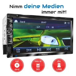 XOMAX XM-2D6907 Autoradio Mit 6,9 Zoll Touchscreen Bildschirm (kapazitiv), USB Mirrorlink, DVD CD Player, Micro SD, 2 DIN 18 XOMAX XM-2D6907 Autoradio Mit 6,9 Zoll Touchscreen Bildschirm (kapazitiv), USB Mirrorlink, DVD CD Player, Micro SD, 2 DIN -Volkswagen Kenwood Verkaufe e872a42c72c7bc22c65084d034cadf86