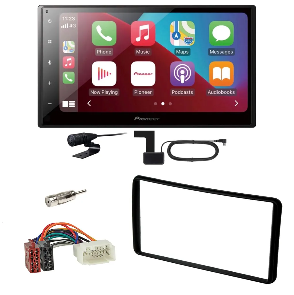Pioneer SPH-DA160DAB CarPlay Android Auto USB MP3 Einbauset Für Suzuki Jimny FJ 1 Pioneer SPH-DA160DAB CarPlay Android Auto USB MP3 Einbauset Für Suzuki Jimny FJ