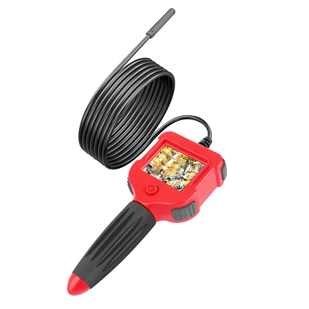 Endoskop Industrielles Endoskop 2,4-Zoll-Bildschirminspektion HD-Handendoskop Wasserdichter Breiter Betrachtungswinkel Fuer Auto, Klimaanlage, Motorpruefung 3 Meter 9 Endoskop Industrielles Endoskop 2,4-Zoll-Bildschirminspektion HD-Handendoskop Wasserdichter Breiter Betrachtungswinkel Fuer Auto, Klimaanlage, Motorpruefung 3 Meter - Image 9
