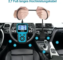 OBD2 Diagnosegerät, Auto Diagnosewerkzeuge Universal Handscanner USB Kabel Fehlercodeleser KFZ Auslesegerät Diagnose Scanner Für OBDII Protokoll Auto Fahrzeuge Zum Auslesen -Volkswagen Kenwood Verkaufe e98d9692db6aa41374db39170d081c11