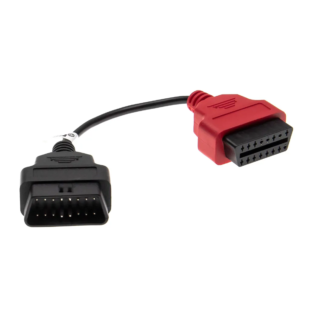 Vhbw OBD2 Adapter A2 16Pin-OBD1 Auf OBD2 Kompatibel Mit Fiat Albea, Bravo, Doblo, Ducato, Marea, Multipla, Panda Auto, KFZ 2 Vhbw OBD2 Adapter A2 16Pin-OBD1 Auf OBD2 Kompatibel Mit Fiat Albea, Bravo, Doblo, Ducato, Marea, Multipla, Panda Auto, KFZ - Image 2