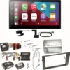 Pioneer SPH-DA160DAB Android Auto CarPlay Einbauset Für Audi A4 B6 B7 Seat Exeo