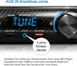 XOMAX XM-R280 Autoradio Mit Bluetooth Freisprecheinrichtung, 2. USB Mit Ladefunktion, Aux In, 1 DIN -Volkswagen Kenwood Verkaufe f08c2dfaef4aae44259012d01c0d6eb4