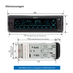 XOMAX XM-RT284 Autoradio Mit Touchscreen, Bluetooth Freisprecheinrichtung, SD, USB, AUX IN, 1 DIN -Volkswagen Kenwood Verkaufe f10cf6a2ba5df42768e9085e8f3e0c0b