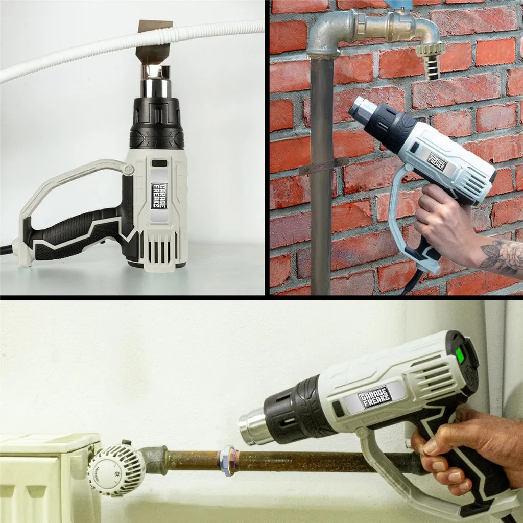 Garage Freaks Elektro Heissluftpistole Mit LCD Anzeige 5 M Kabel 600°C 2000 Watt 7 Garage Freaks Elektro Heissluftpistole Mit LCD Anzeige 5 M Kabel 600°C 2000 Watt - Image 7