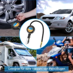 Reifendruckmesser Reifenfüller Reifendruckprüfer Luftdruckprüfer Hohe Präzision 0-255 PSI Reifenfüll-Messgerät -Volkswagen Kenwood Verkaufe f3cb8444f04564a8245ec6f91387aa41