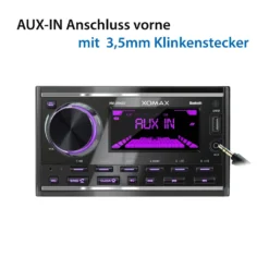 XOMAX XM-2R422 Autoradio Mit Bluetooth Freisprecheinrichtung, USB, AUX-IN, 2 DIN -Volkswagen Kenwood Verkaufe f5f35b141567af25dc3f5a67d894986a