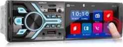 XOMAX XM-V426 Autoradio Mit 4 Zoll Touchscreen Bildschirm, Bluetooth, 2x USB, SD, AUX IN, 1 DIN