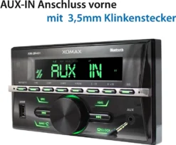 XOMAX XM-2R421 Autoradio Mit Bluetooth Freisprecheinrichtung, USB Und AUX-IN, 2 DIN -Volkswagen Kenwood Verkaufe fe8debc95b486180242ce84f616c6665