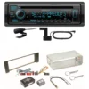 Kenwood KDC-BT960DAB Bluetooth DAB USB Digitalradio Einbauset Für Audi A4 B6 B7