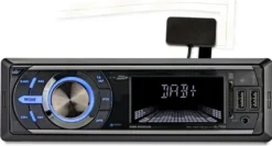 DAB+ Autoradio Met USB, SD En AUX - 1DIN - Met Afstandsbediening (RMD049DAB)